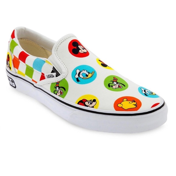 Disney Accessories - Mickey Mouse and Friends Sneakers for Adults by Vans‎ – Walt Disney World